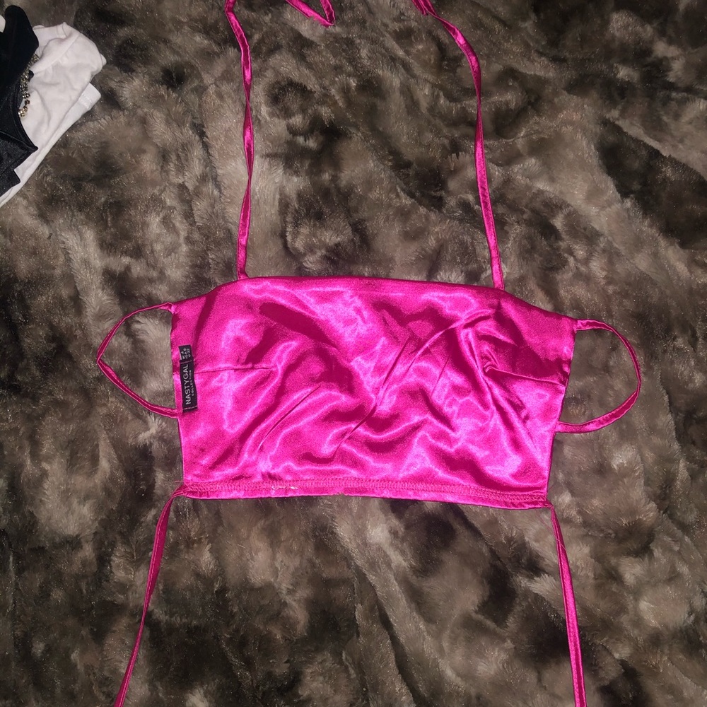 Pink Backless Top - image 2